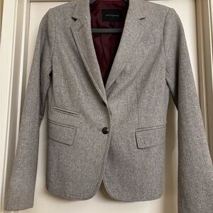 Gray Women's Banana Republic Blazer, Size 0